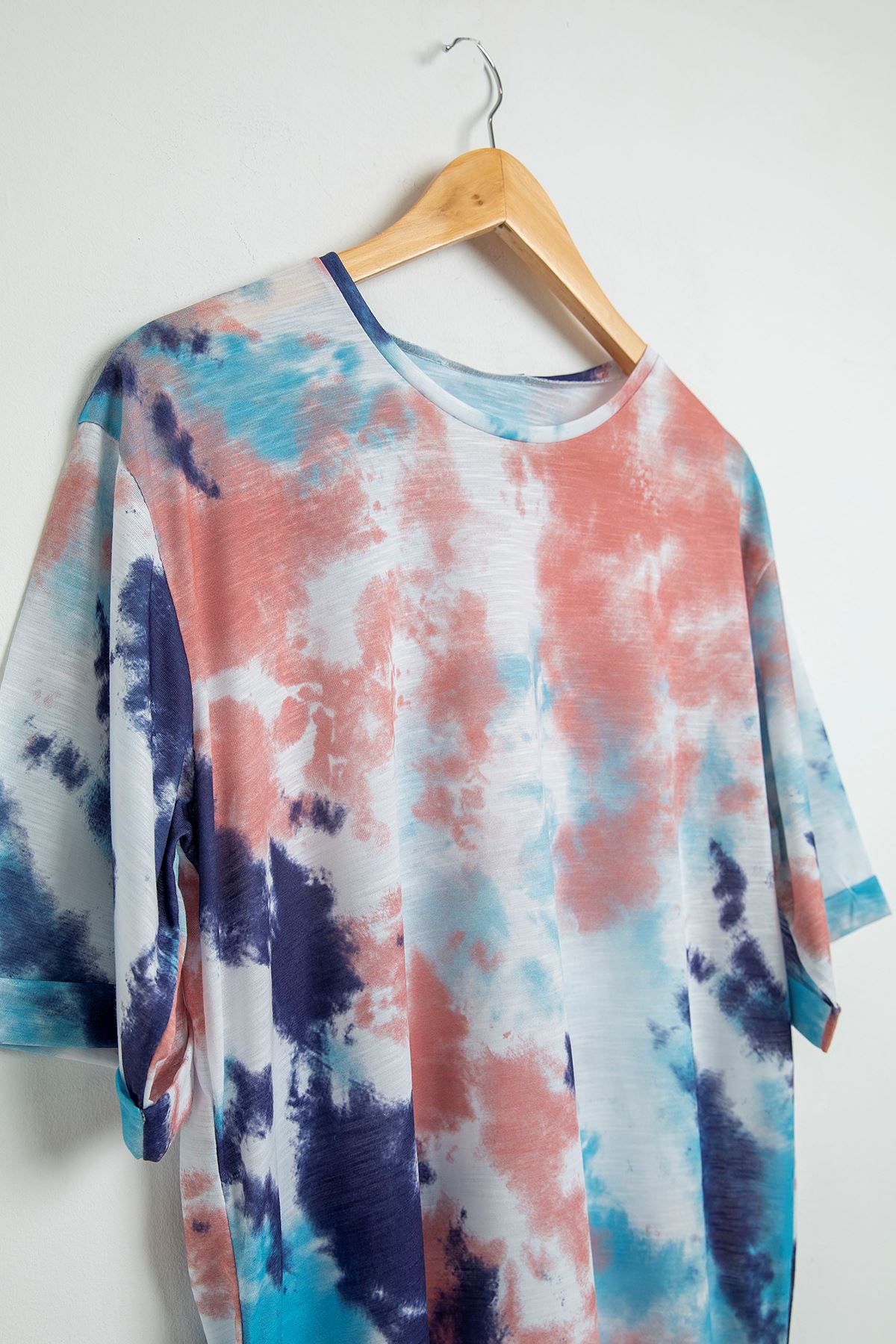 Batik Desen Salaş T-Shirt-Somon