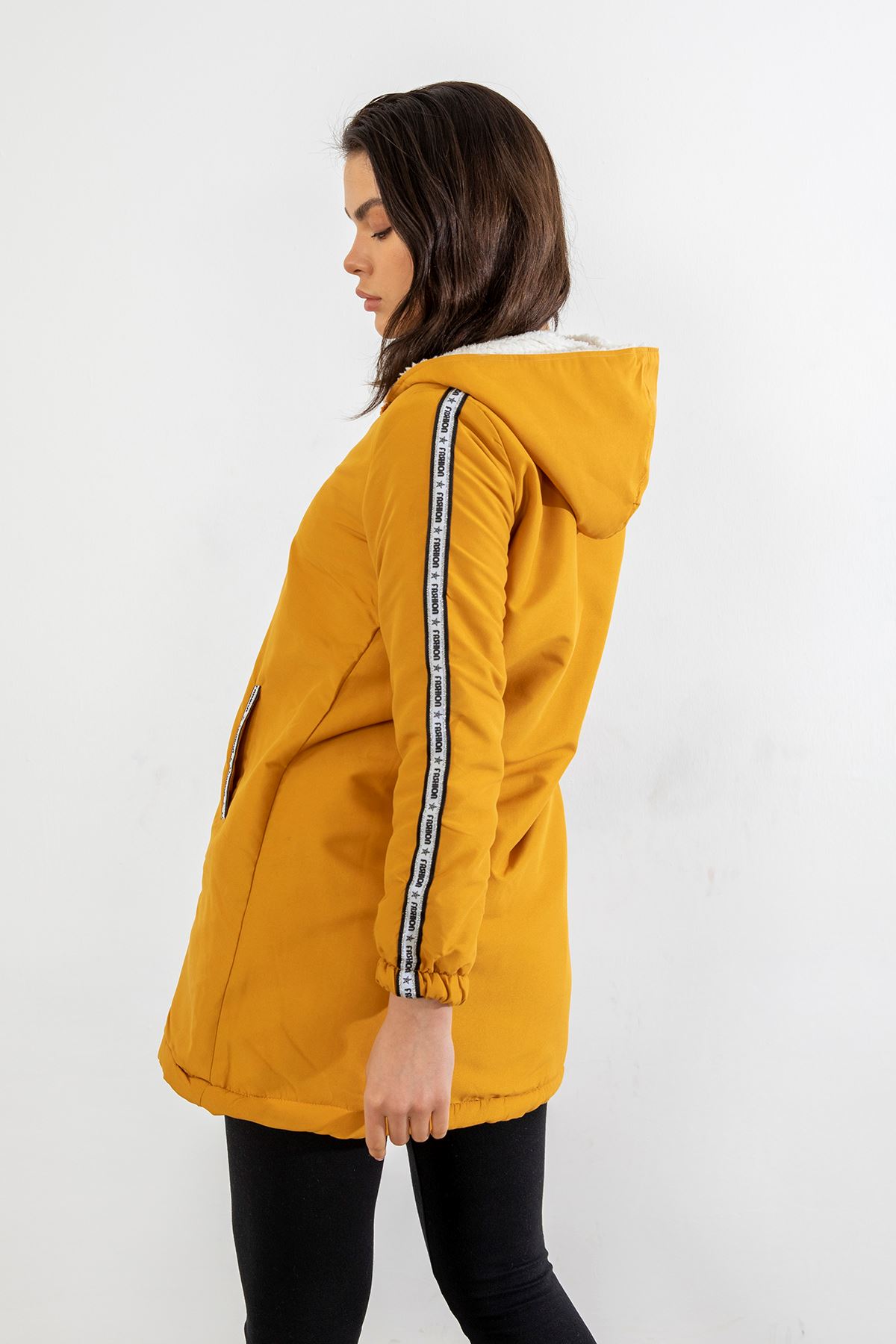 İçi Peluş Mont-Hardal