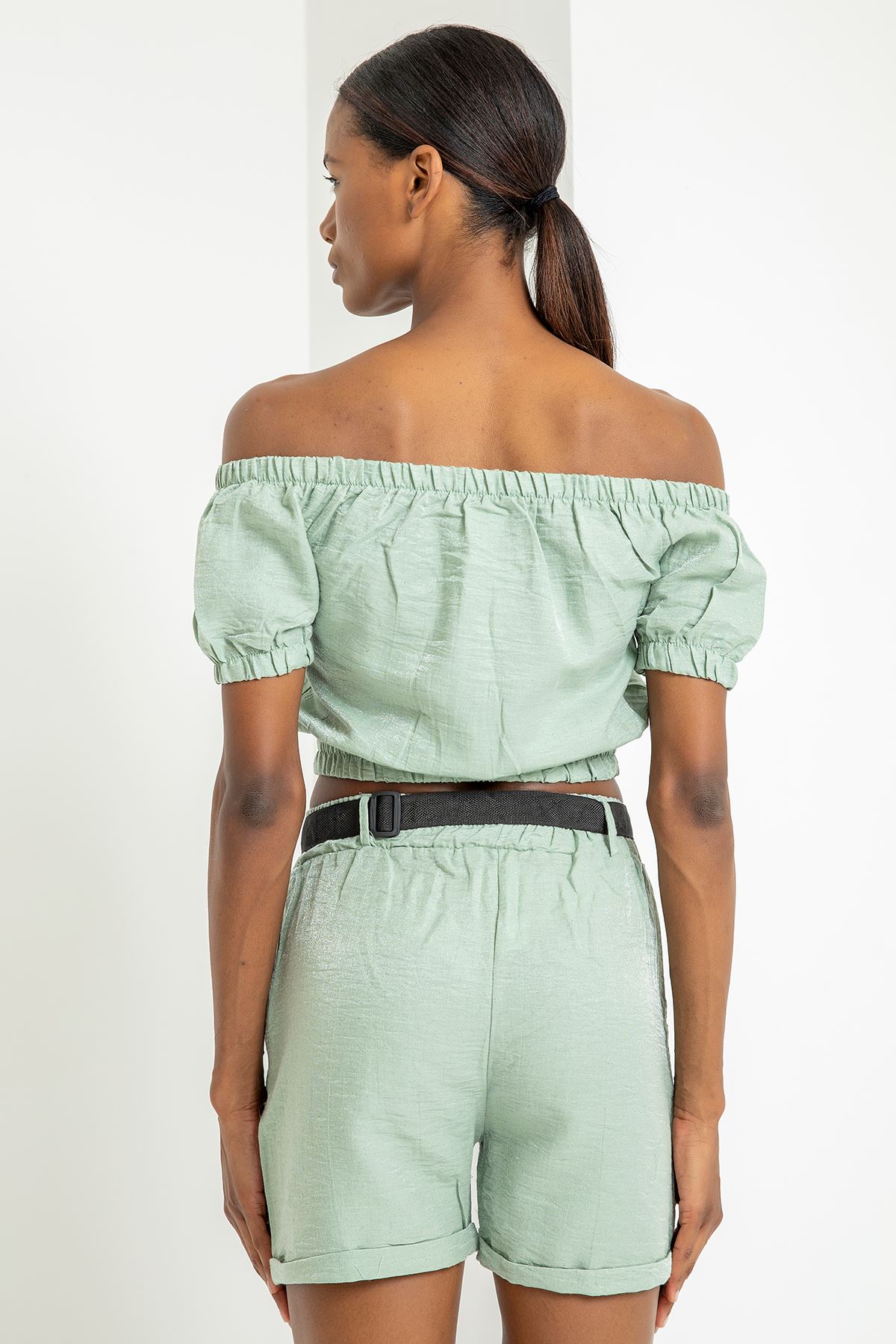 Kapşonlu Polar Sweatshirt-Kiremit