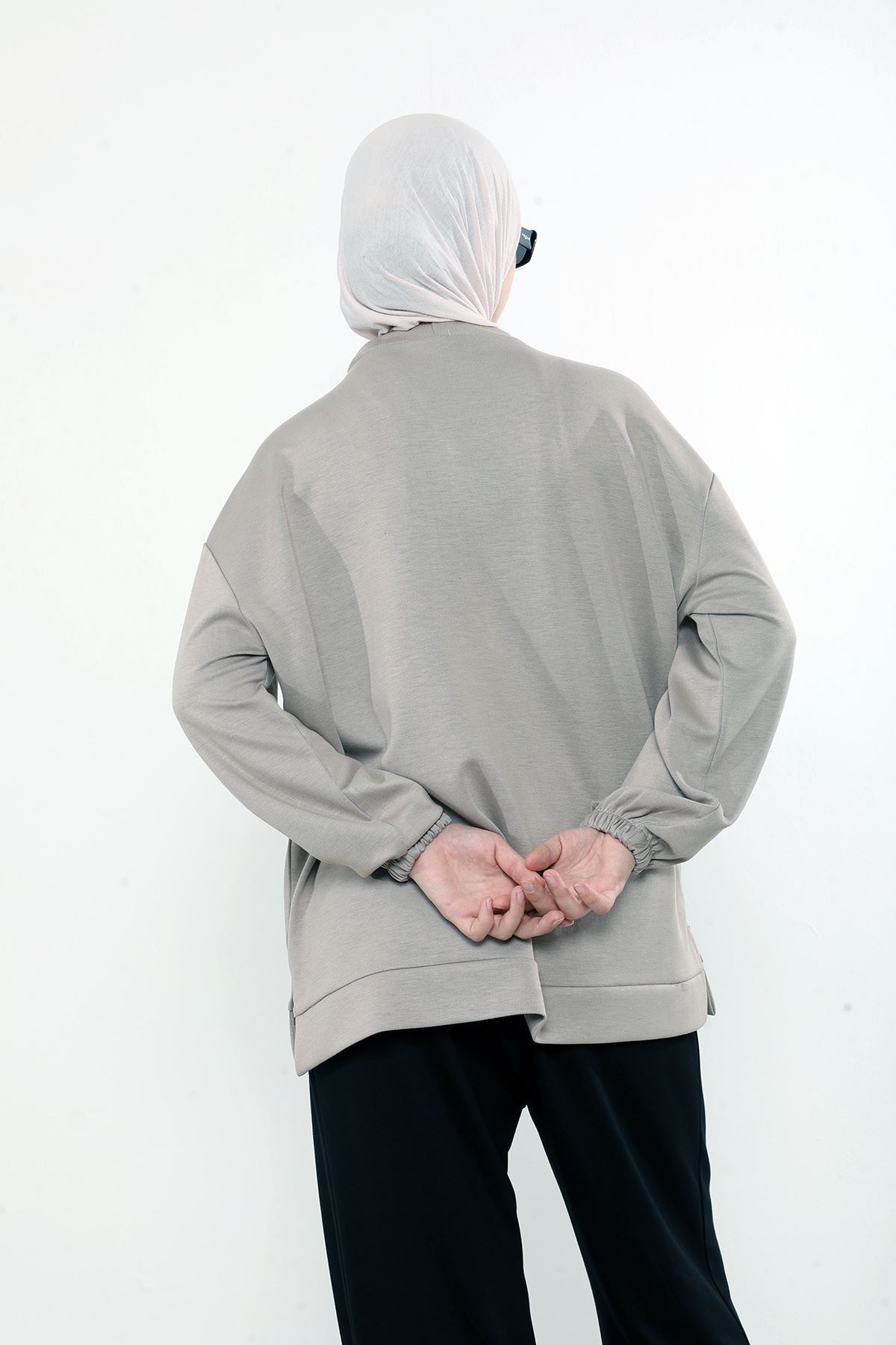 Yaka Detay Oysho Tunik-Vizon