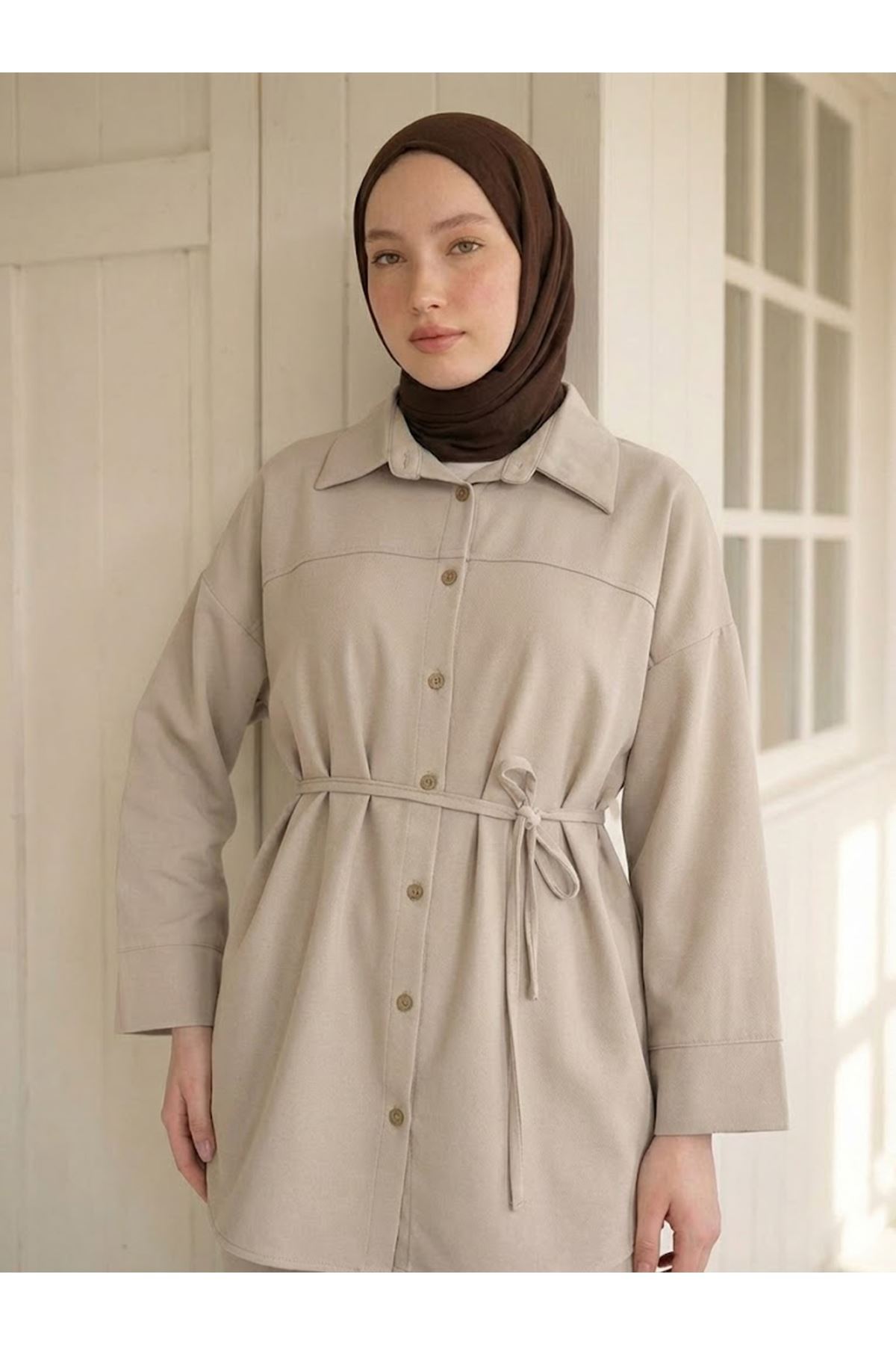 Roba Detay Pantolonlu Takım-Taş