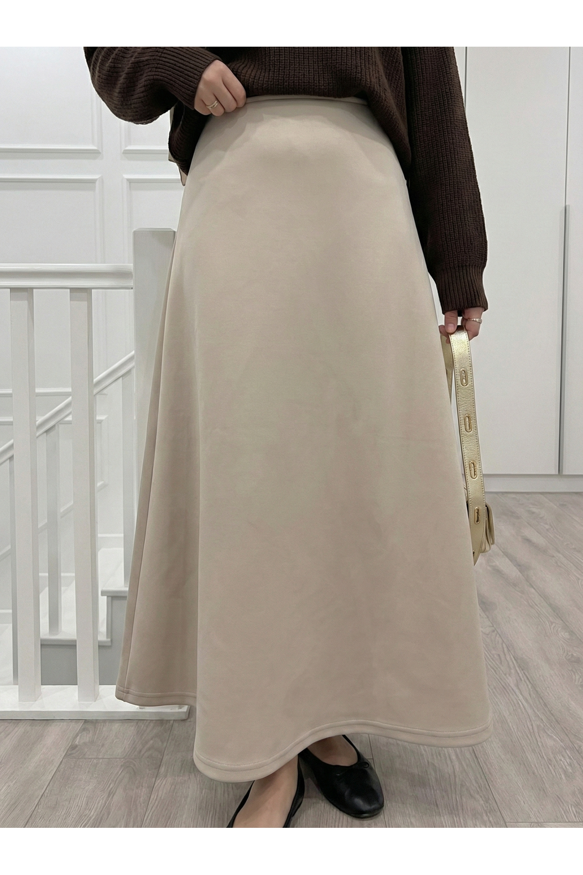 Scuba Verev Etek-Taş