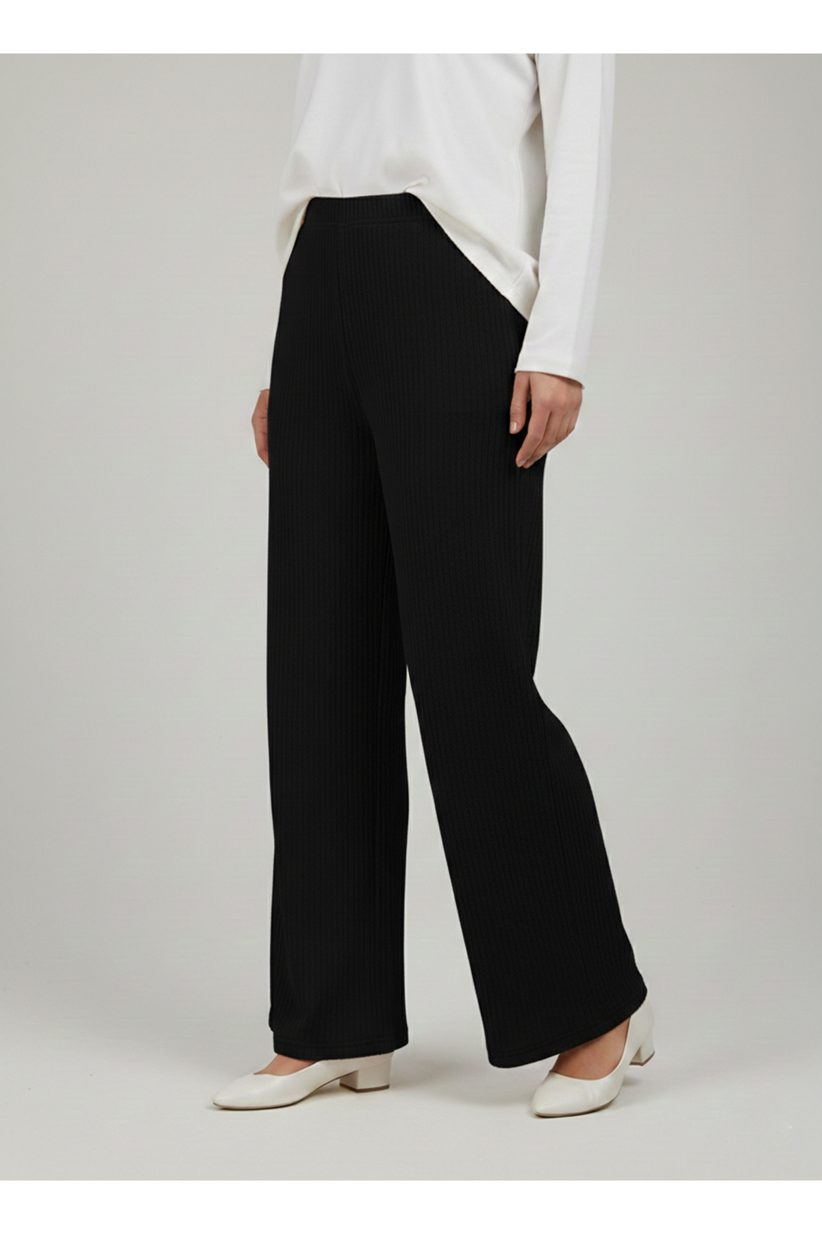 Ziplin Pantolon-Siyah