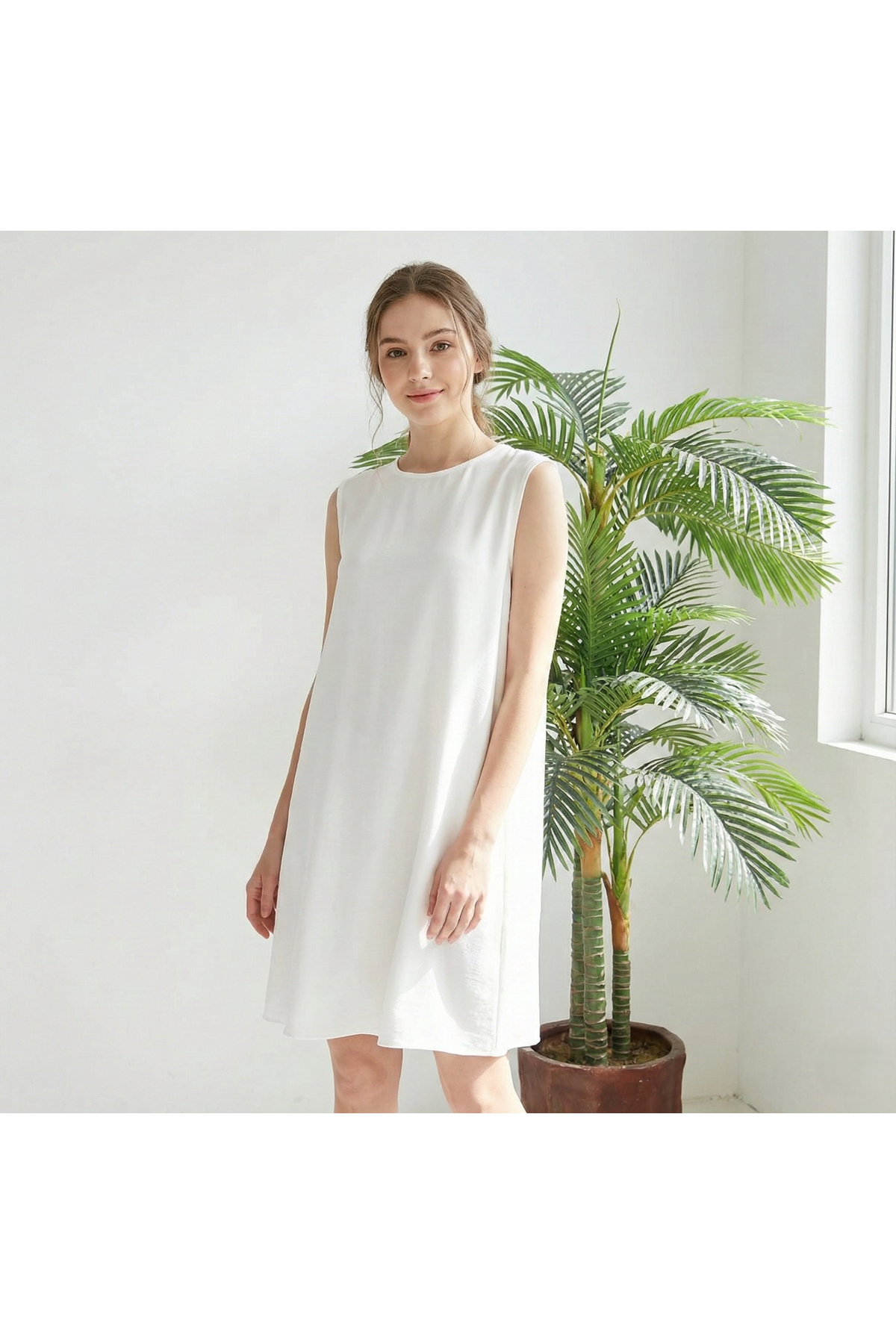 Ayrobin Kolsuz İçlik-Beyaz