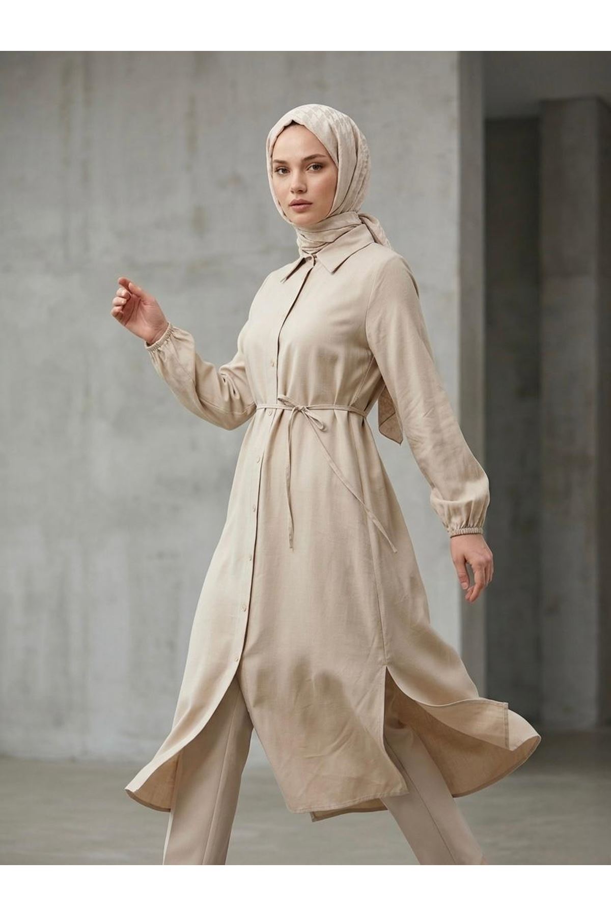 Uzun Tensel Tunik-Taş