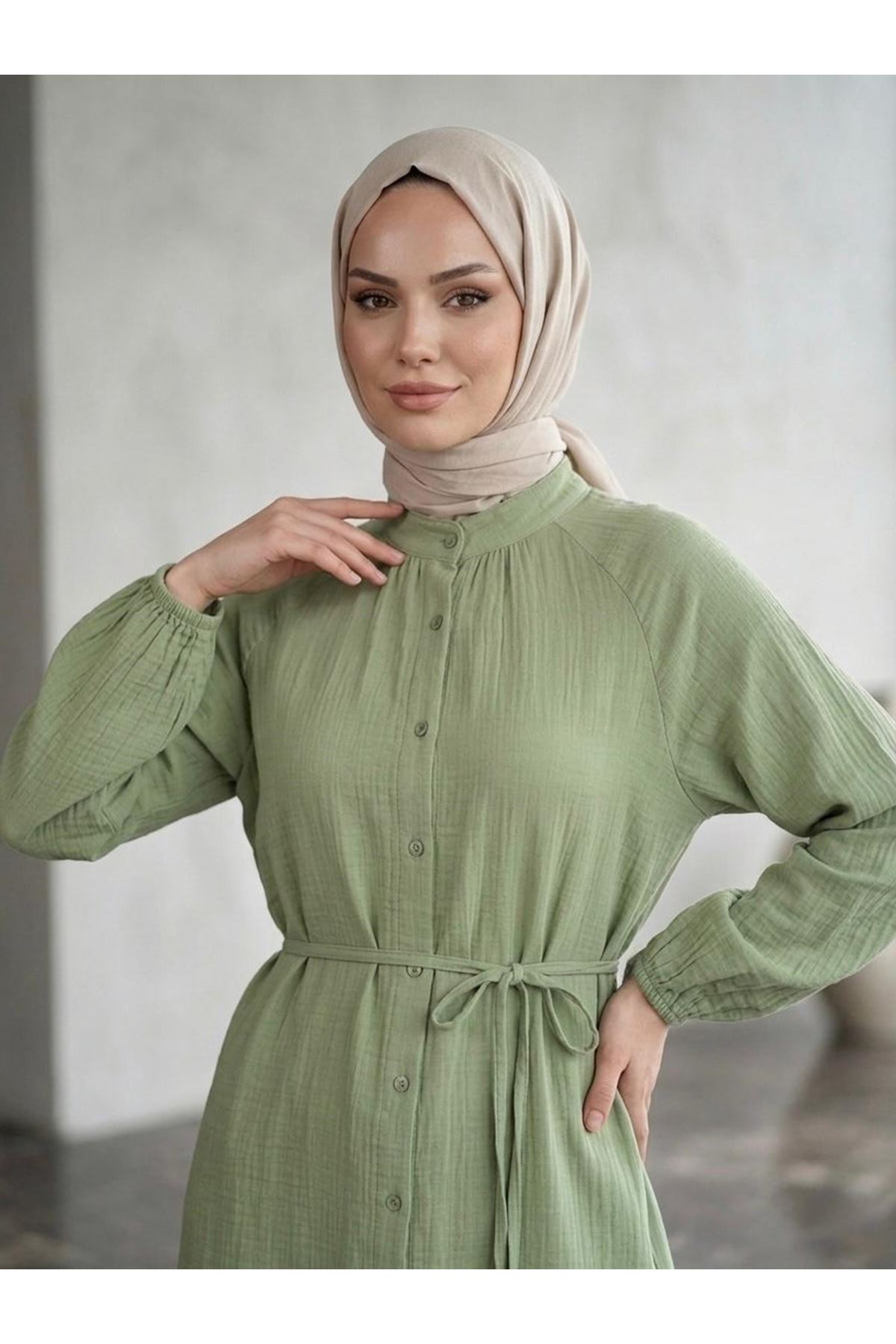 Tunik Uzun-Mint