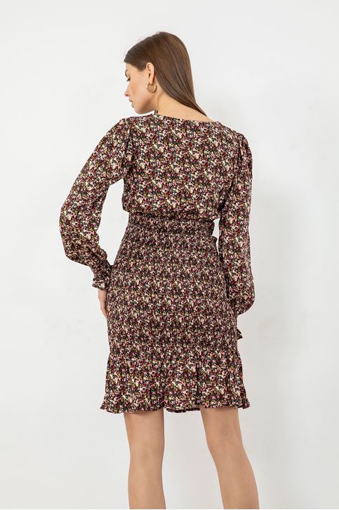 Elbise Modelleri Mini Boy Sifon Gunluk Elbise Foremia