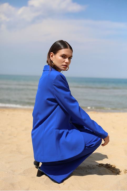 Retro Palazzo Takım-Saks