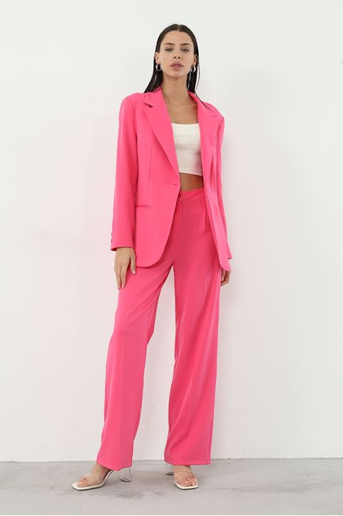 Retro Palazzo Takım-Fuşya