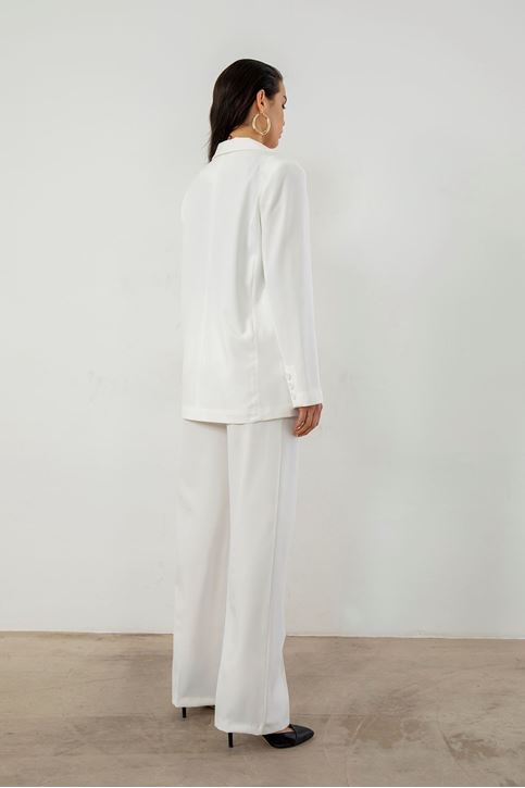 Retro Palazzo Takım-Ekru