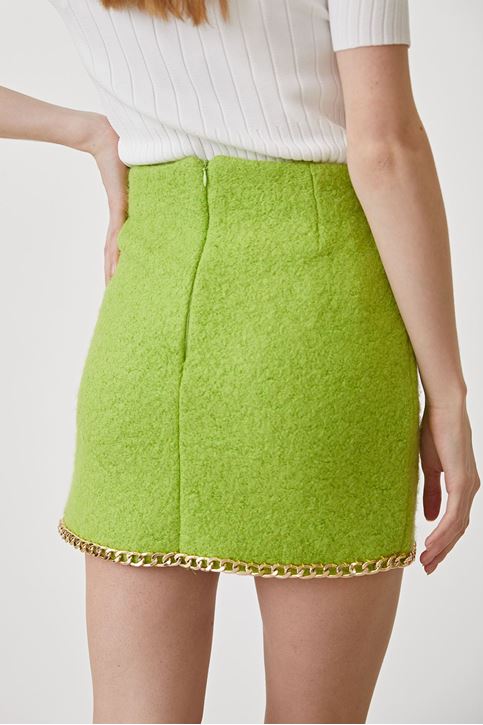Zincir Detay Etek-Fıstık Yeşili