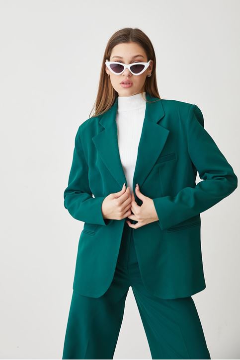 Retro Palazzo Takım-Yeşil