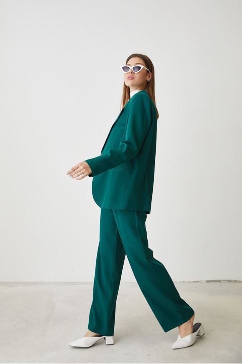 Retro Palazzo Takım-Yeşil