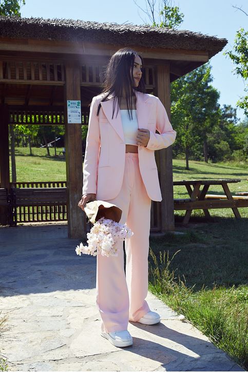 Retro Palazzo Takım-Pudra