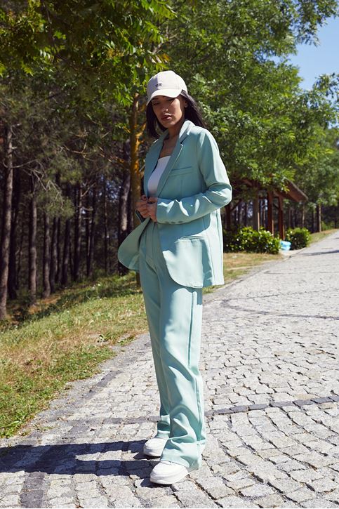 Retro Palazzo Takım-Açık Mint