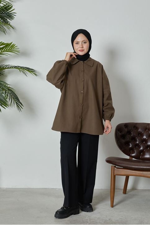 Retro Palazzo Pantolon-Siyah