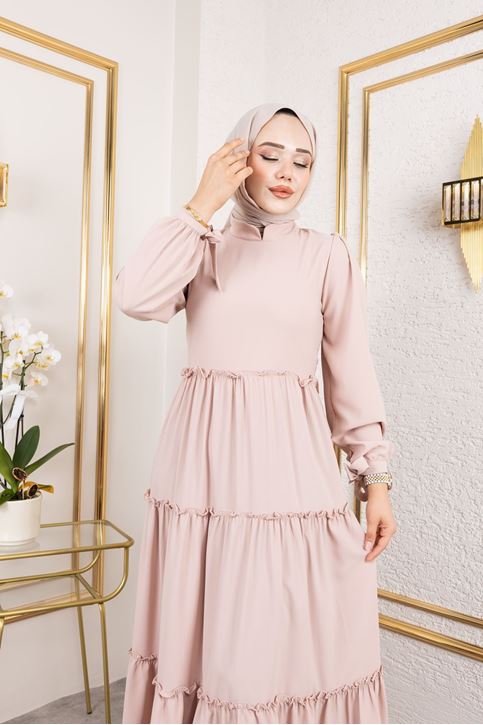 Kat Kat Bible Elbise-Pudra