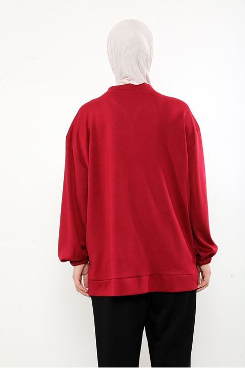 Yaka Detay Oysho Tunik-Bordo