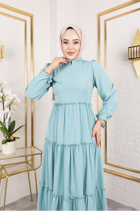 Kat Kat Bible Elbise-Mint