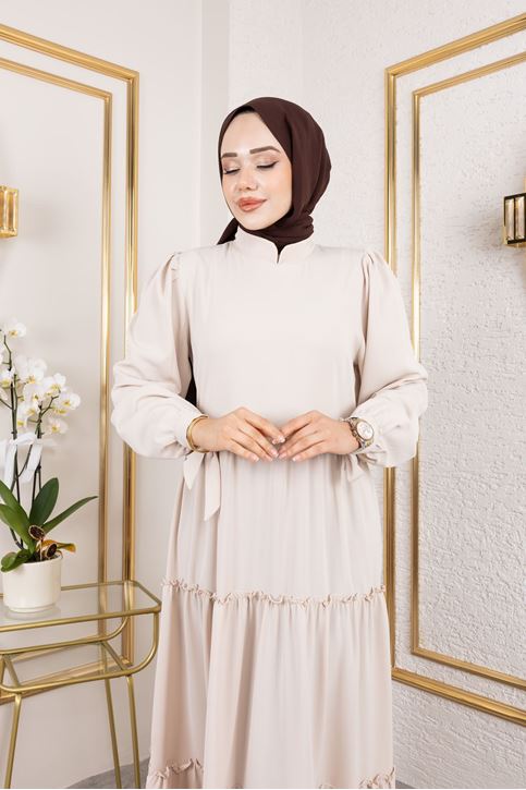 Kat Kat Bible Elbise-Taş