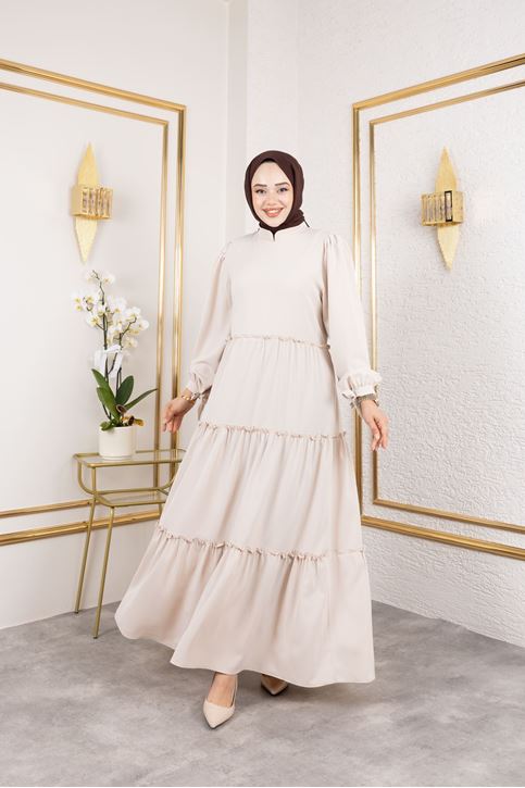 Kat Kat Bible Elbise-Taş