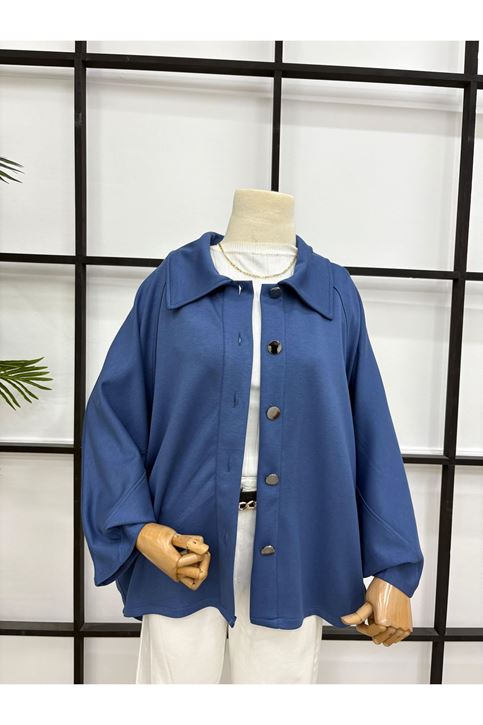 Casual Relax Fit Giy Çık-İndigo