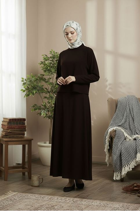 Oysho Etekli Takım-Kahve