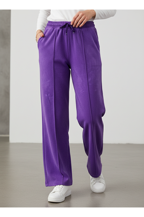 Çımalı Taylor Pantolon-Lila