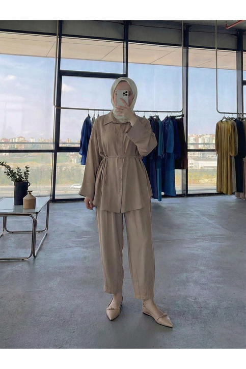 Paça Pensli Takım-Vizon