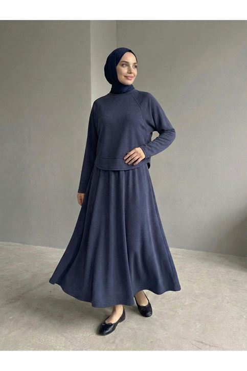 Pike Etekli Takım-Lacivert