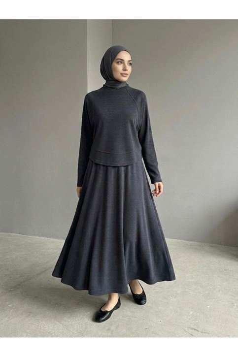 Pike Etekli Takım-Siyah