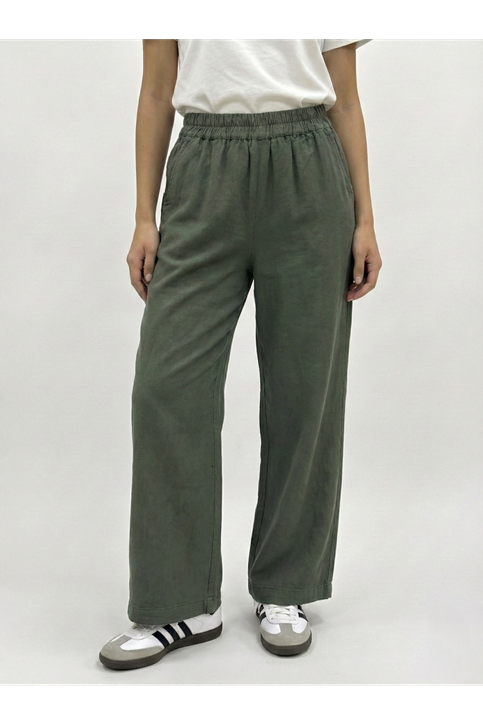 Cep Detay Pantolon-Haki