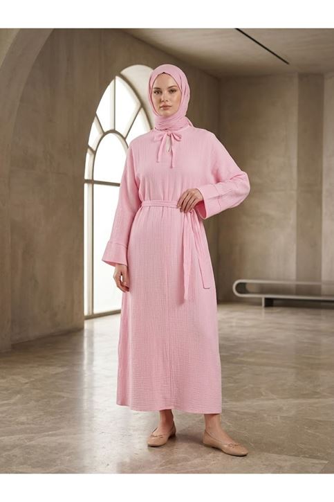 Yarasa Elbise-Pembe