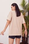 Basic T-shirt-Bej