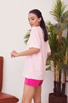 Basic T-shirt-Pembe