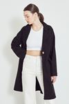 Cepli Peluş Kaban-Siyah