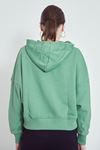 Baskılı Sweatshirt-Yeşil