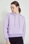 Baskılı Sweatshirt-Lila