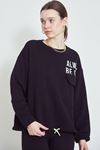 Cepli Sweatshirt-Siyah