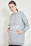 Kanguru Cepli Sweatshirt-Gri