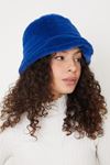 Peluş Bucket Şapka-Saks