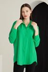 Oversize Gömlek-Yeşil