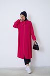 Fularlı Tunik-Fuşya
