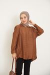 Tek Cep Tunik-Kahve