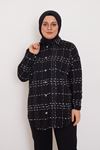 Kelebek Şanel Tunik-Siyah