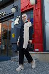 Garnili İkili Takım-Siyah