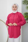 Balon Kol Tunik-Fuşya