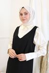 Omuz Detaylı Jile-Siyah