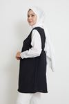 Sıfır Kol İçlik-Siyah