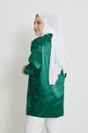 Saten Tunik-Zümrüt Yeşili